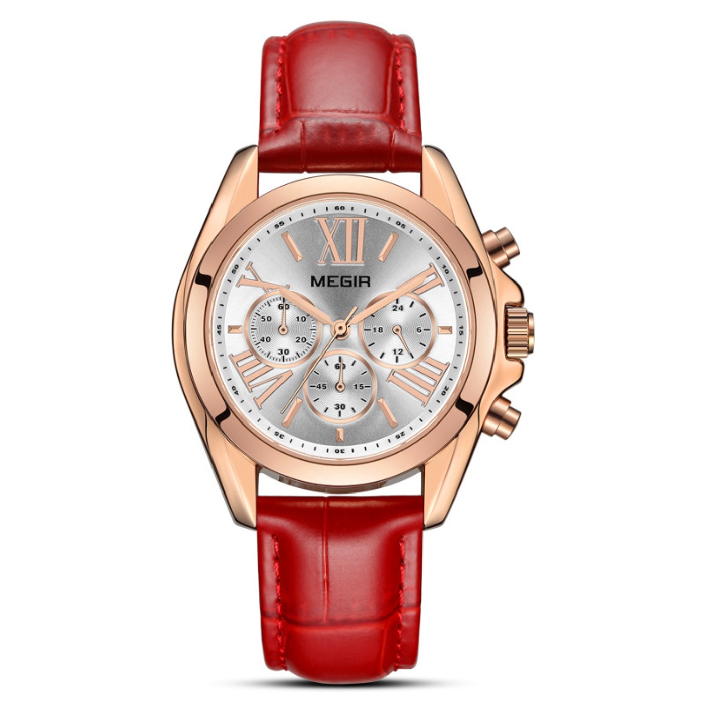 MEGIR New Luxury Leather Watch - Luxury Watch Usa incelemesi ve fiyatı