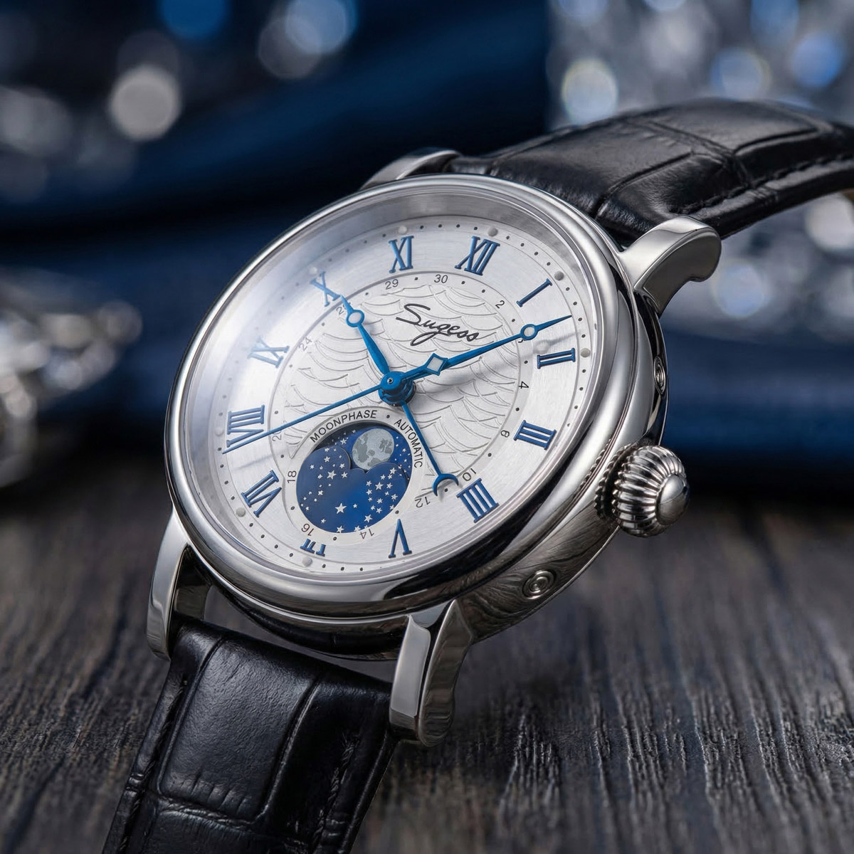 Sugess Watches for Men Automat - Moonphase Complication Watch incelemesi ve fiyatı