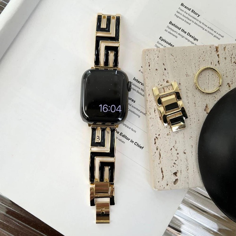 Luxury Metal Strap For Apple W - Luxury Watch Apple Bands incelemesi ve fiyatı