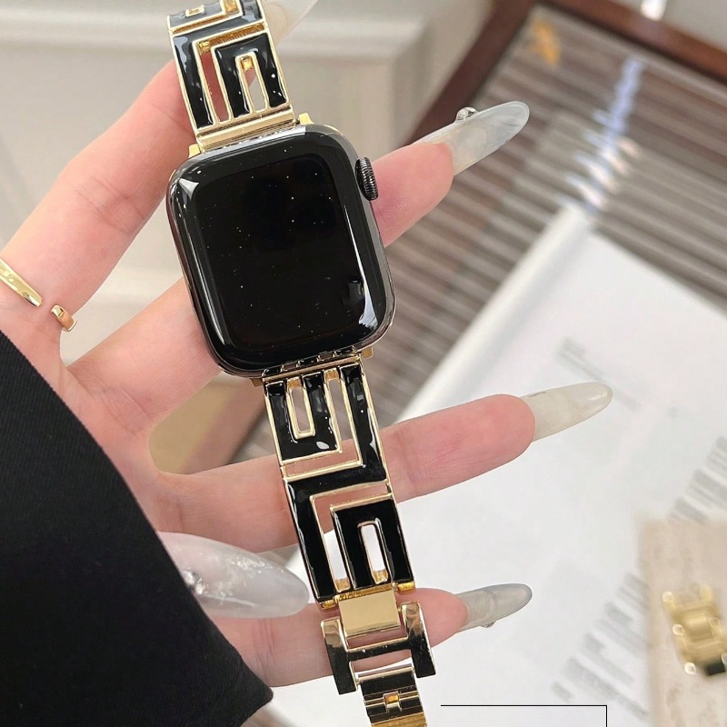 Luxury Metal Strap For Apple W - Luxury Watch Apple Bands incelemesi ve fiyatı