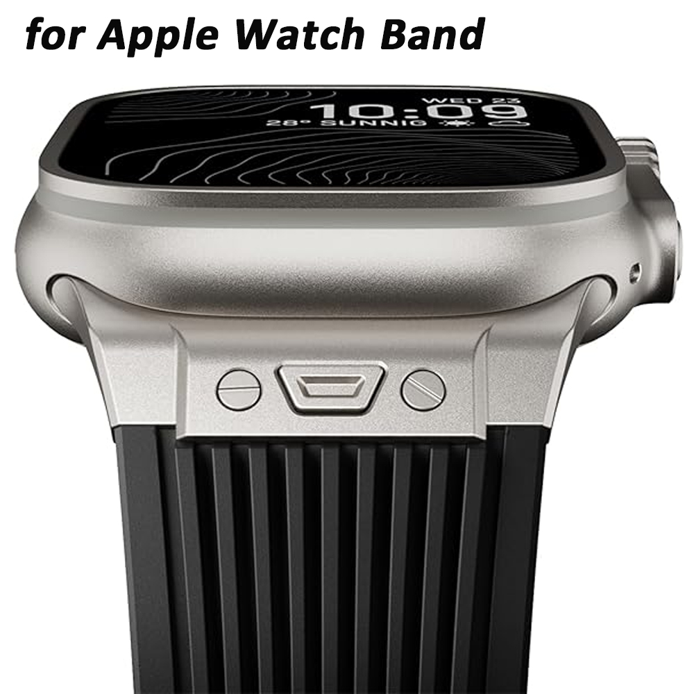 Sports Silicone Strap for Appl - Luxury Watch Apple Bands incelemesi ve fiyatı