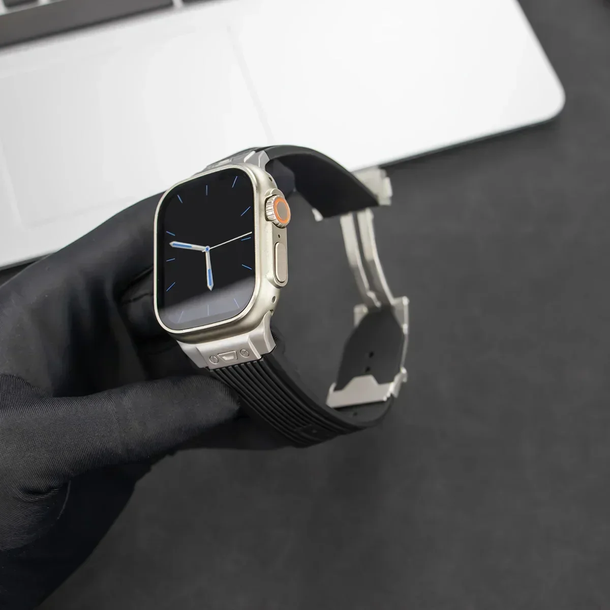 Sports Silicone Strap for Appl - Luxury Watch Apple Bands incelemesi ve fiyatı