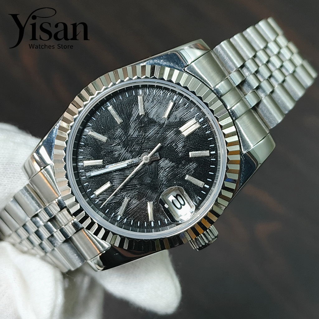 Yisan 36mm/39mm  silver case s - Luxury Watch Black incelemesi ve fiyatı