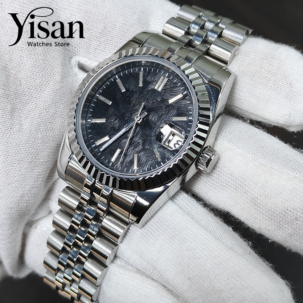 Yisan 36mm/39mm  silver case s - Luxury Watch Black incelemesi ve fiyatı