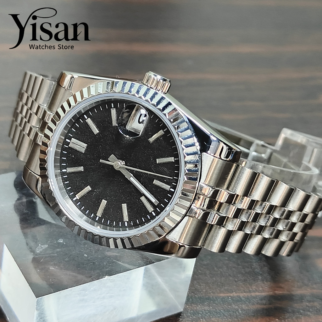 Yisan 36mm/39mm  silver case s - Luxury Watch Black incelemesi ve fiyatı