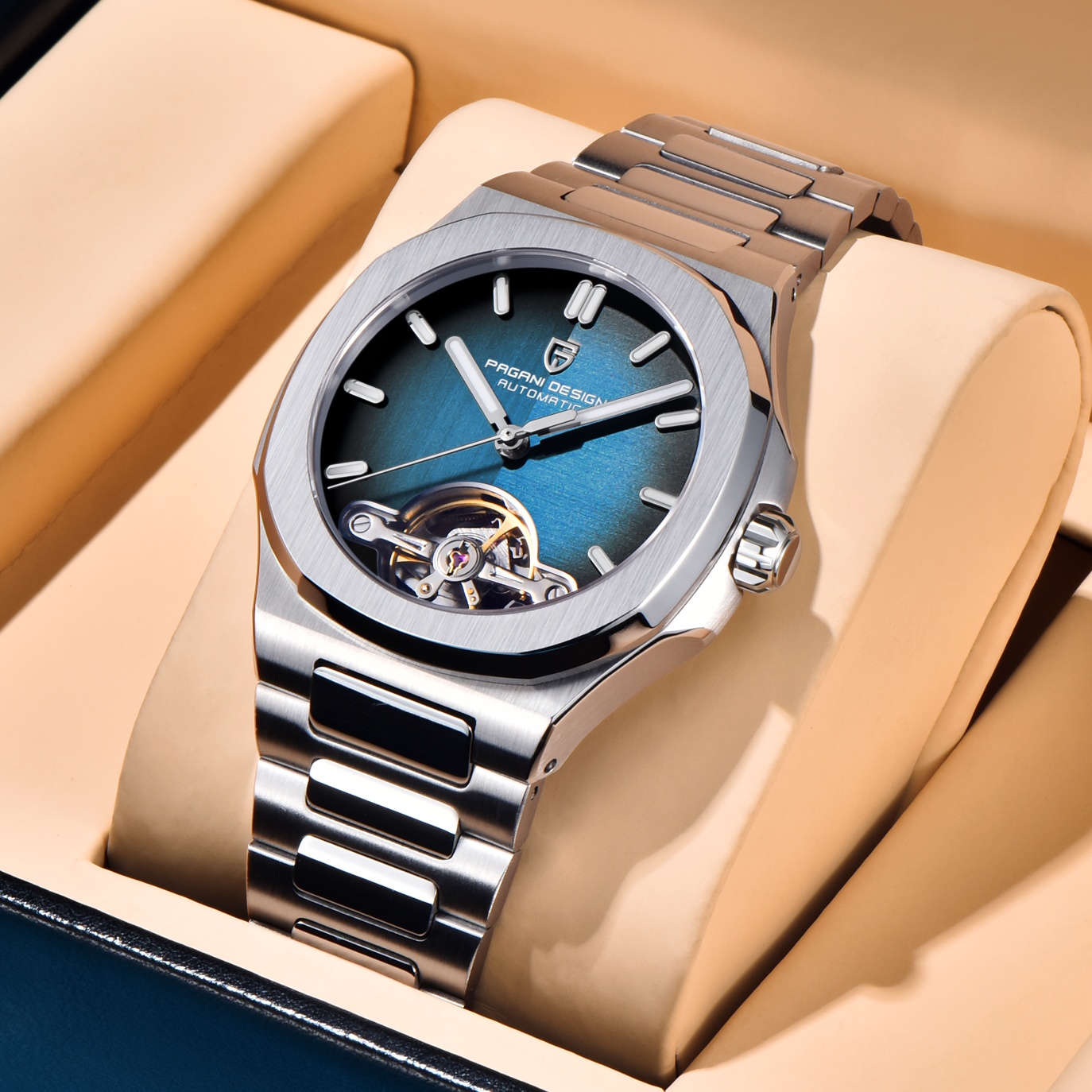 PAGANI DESIGN New Mechanical H - Tourbillon Movement Watch incelemesi ve fiyatı