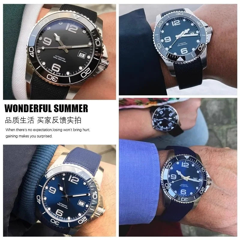 High Quality Silicone Fluorous - Luxury Watch Longines incelemesi ve fiyatı