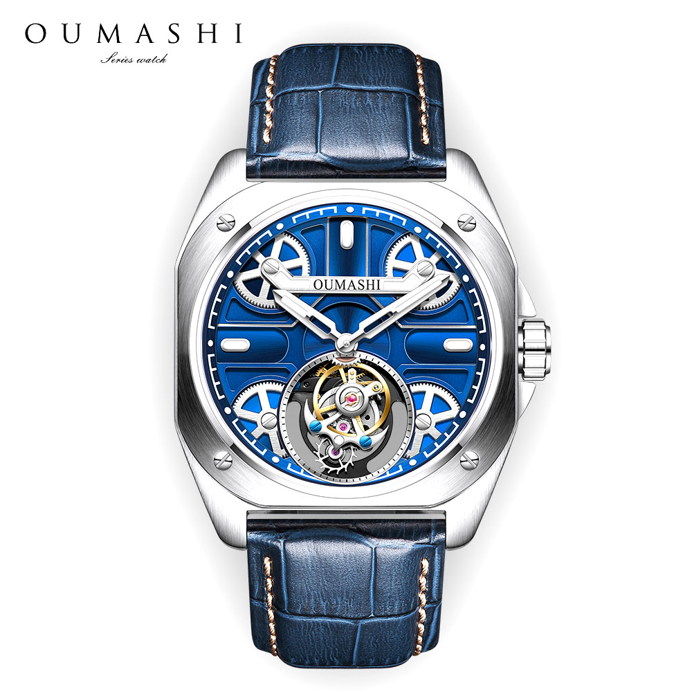 41mm Luxury men's watch Tourbi - Tourbillon Movement Watch incelemesi ve fiyatı