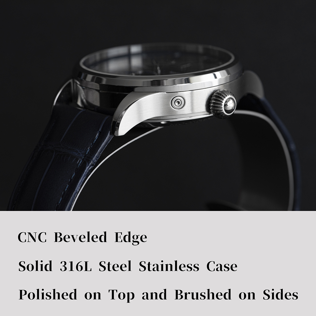 Sugess 2022 Luxury Man Watch M - Moonphase Complication Watch incelemesi ve fiyatı