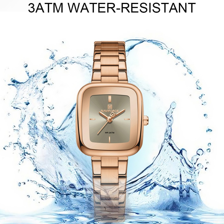 New NAVIFORCE Women's Vintage  - Luxury Watch Black incelemesi ve fiyatı