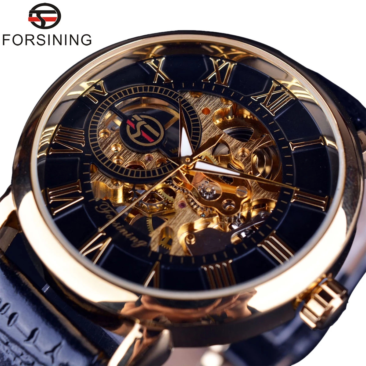 Forsining 3d Logo Design Hollo - Luxury Watch Engraving incelemesi ve fiyatı