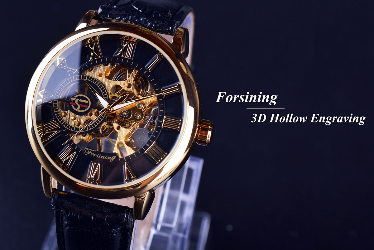 Forsining 3d Logo Design Hollo - Luxury Watch Engraving incelemesi ve fiyatı