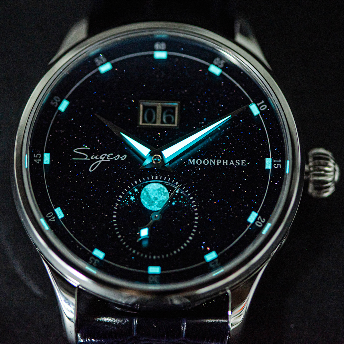 Sugess Mens Watch Limited Edit - Moonphase Complication Watch incelemesi ve fiyatı