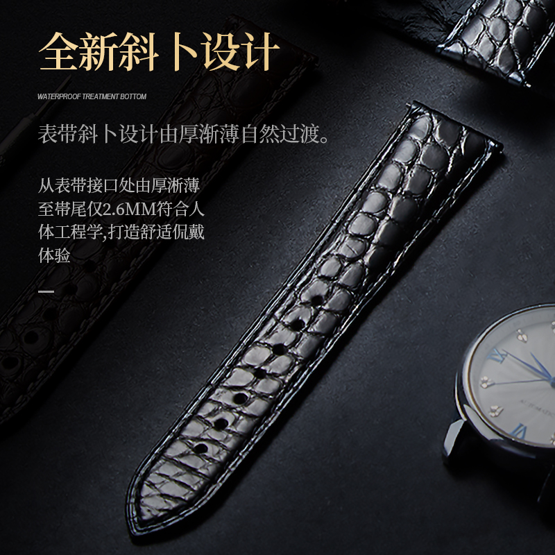 Alligator Leather Watch Strap  - Luxury Watch Longines incelemesi ve fiyatı