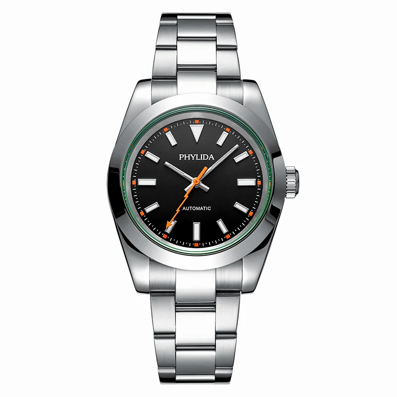 PHYLIDA 39mm MIYOTA Automatic  - Luxury Watch Black incelemesi ve fiyatı