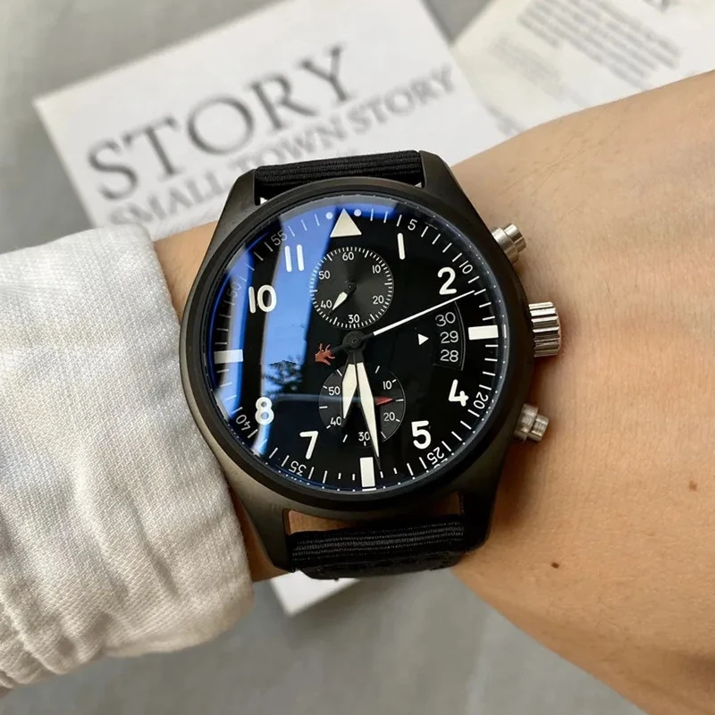 High quality luxury men's quar - Luxury Watch Black incelemesi ve fiyatı