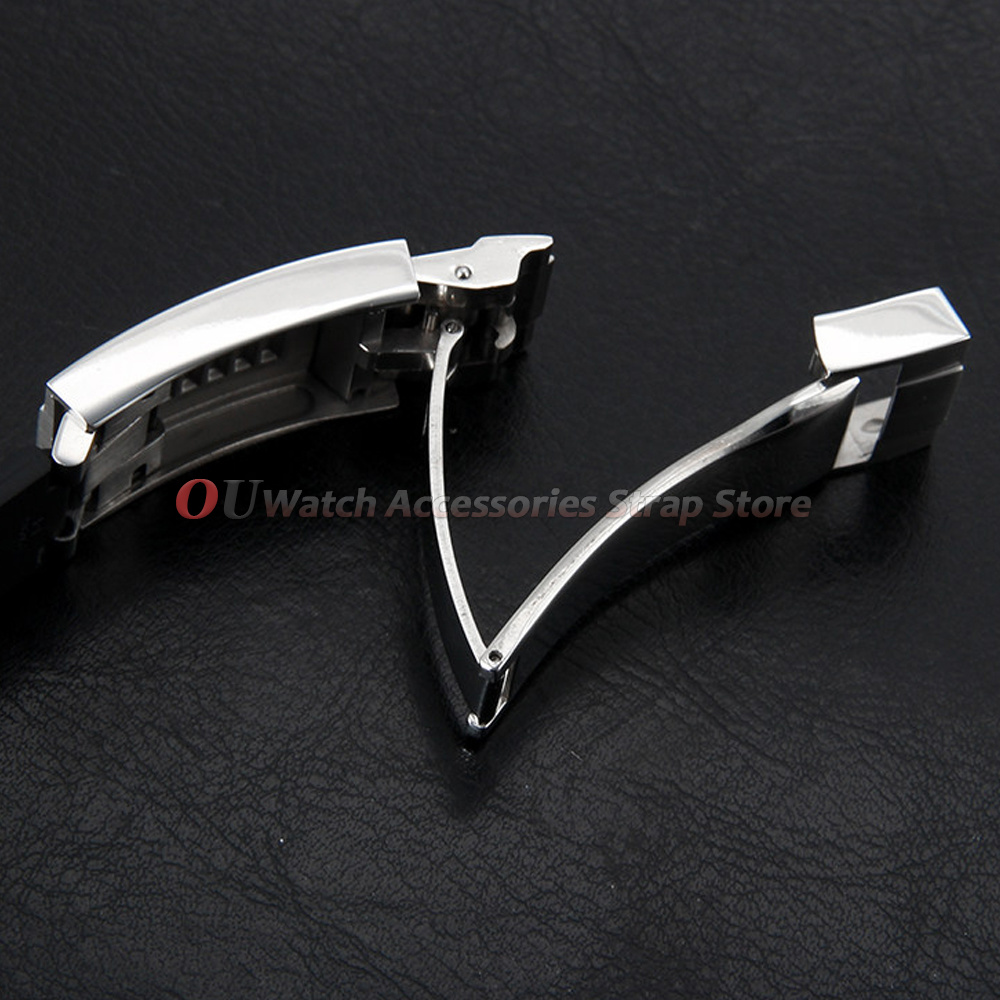 9mmx16mm Stainless Steel Deplo - Luxury Watch Black incelemesi ve fiyatı