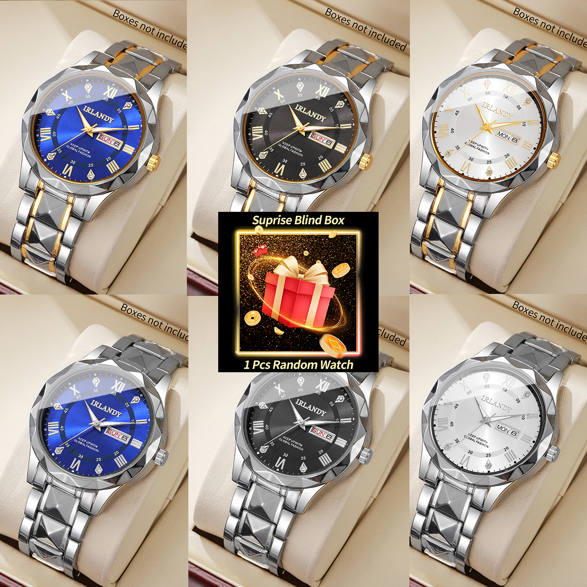 1PC Surprise Mystery Watch Bli - Luxury Watch Usa incelemesi ve fiyatı