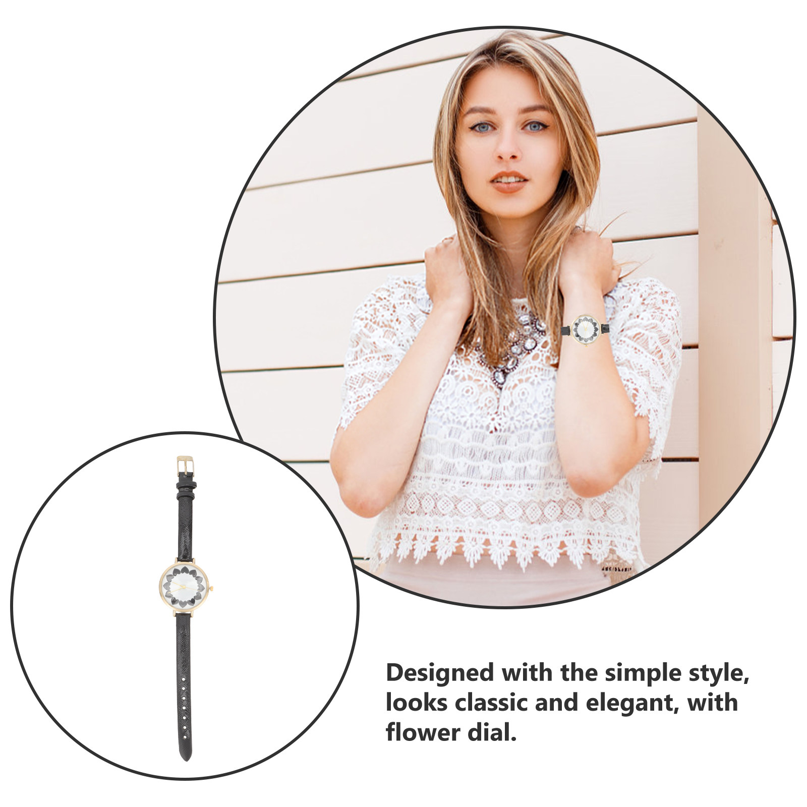 Floral Dial Women Quartz Watch - Luxury Watch Events incelemesi ve fiyatı