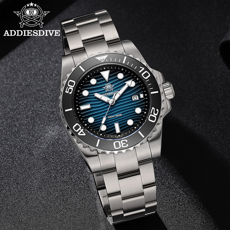 ADDIESDIVE Men's 2115 Quartz W - Luxury Watch With Green Dial incelemesi ve fiyatı
