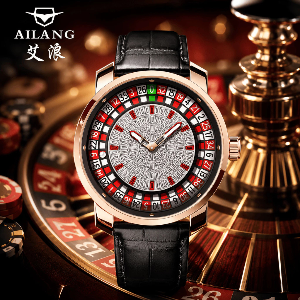 AILANG Fashionable and noble r - Tourbillon Movement Watch incelemesi ve fiyatı