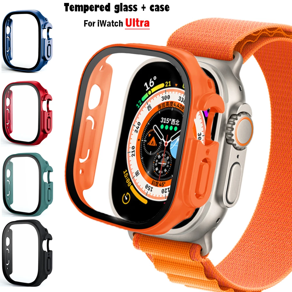 Glass+case For Apple Watch Ult - Luxury Watch Apple Bands incelemesi ve fiyatı