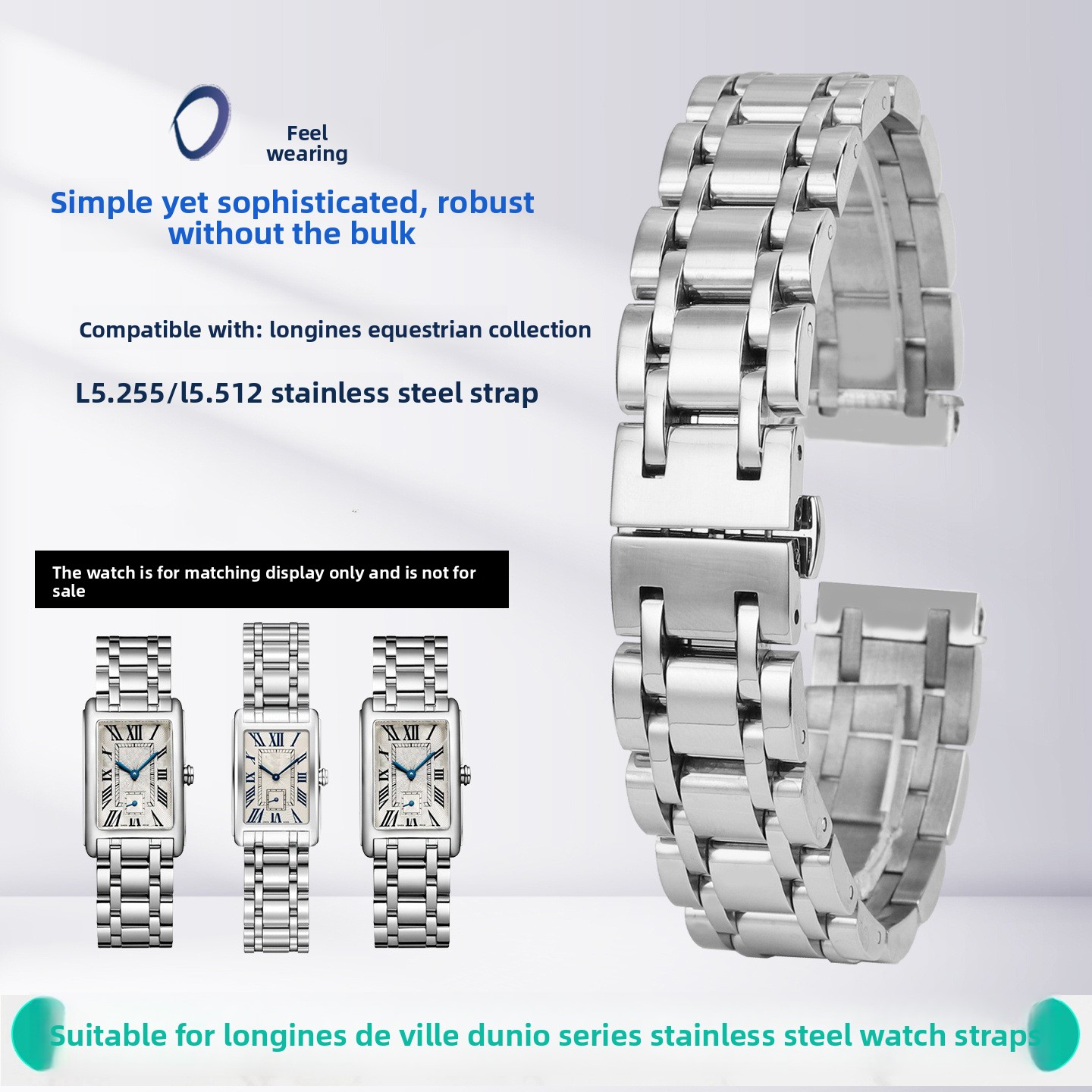15mm 17mm High quality metal W - Luxury Watch Longines incelemesi ve fiyatı