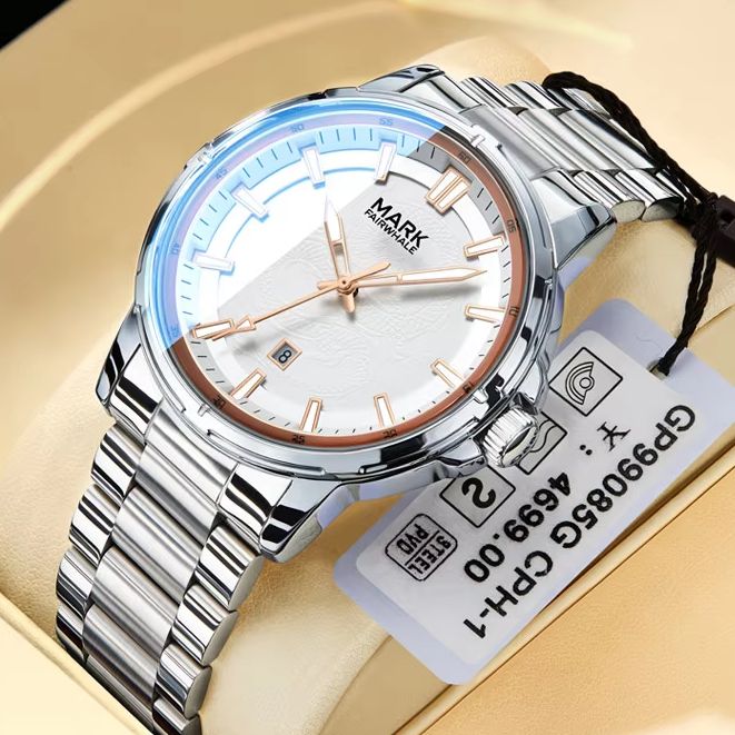 MARK FAIRWHALE Casual Mens  Qu - Luxury Watch Engraving incelemesi ve fiyatı