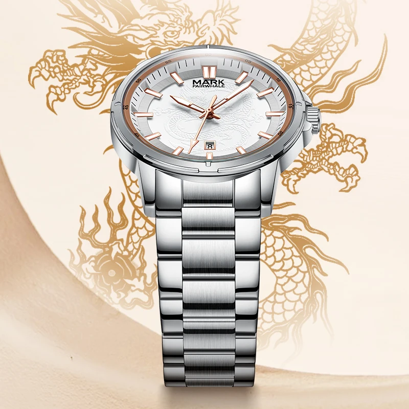 MARK FAIRWHALE Casual Mens  Qu - Luxury Watch Engraving incelemesi ve fiyatı