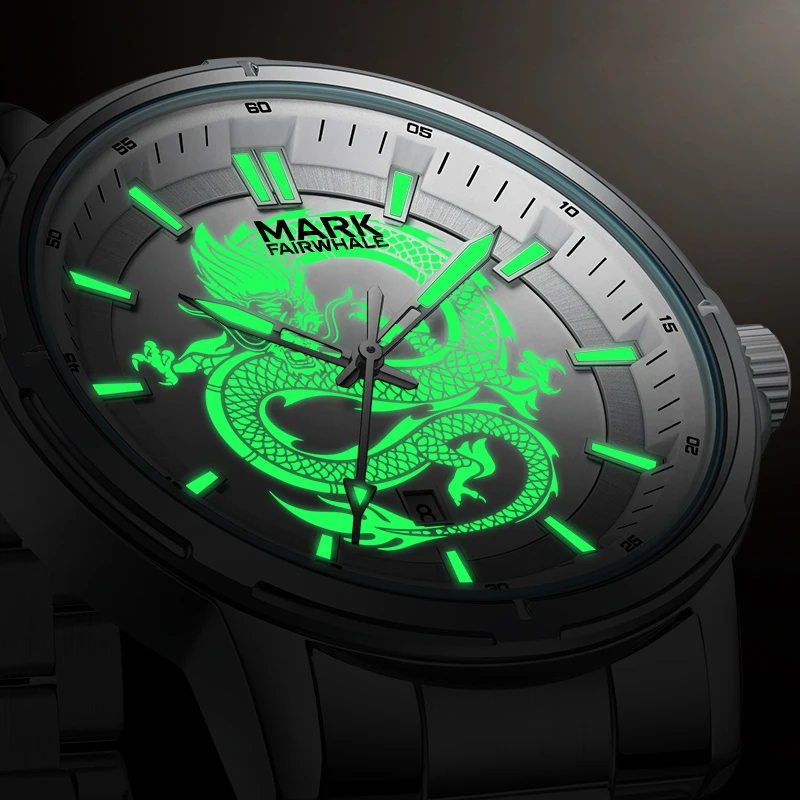 MARK FAIRWHALE Casual Mens  Qu - Luxury Watch Engraving incelemesi ve fiyatı