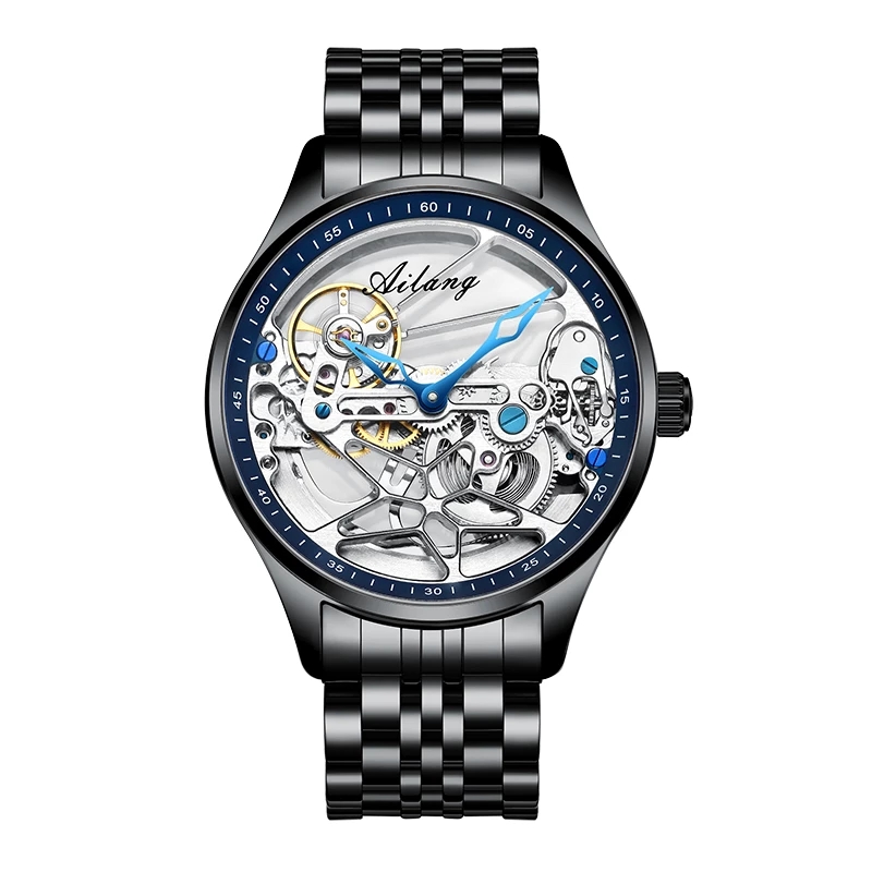 AILANG NEW Skeleton Automatic  - Tourbillon Movement Watch incelemesi ve fiyatı