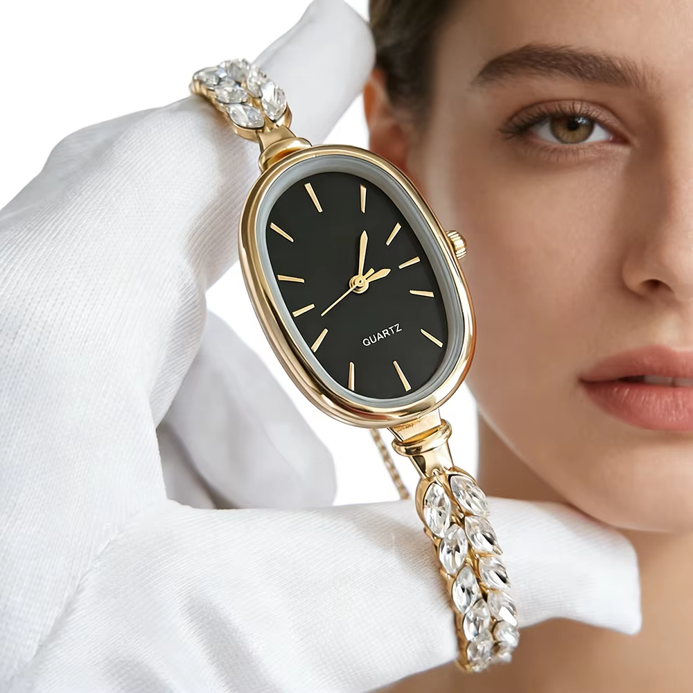 Fashion Oval Dial Women's Quar - Luxury Watch Events incelemesi ve fiyatı